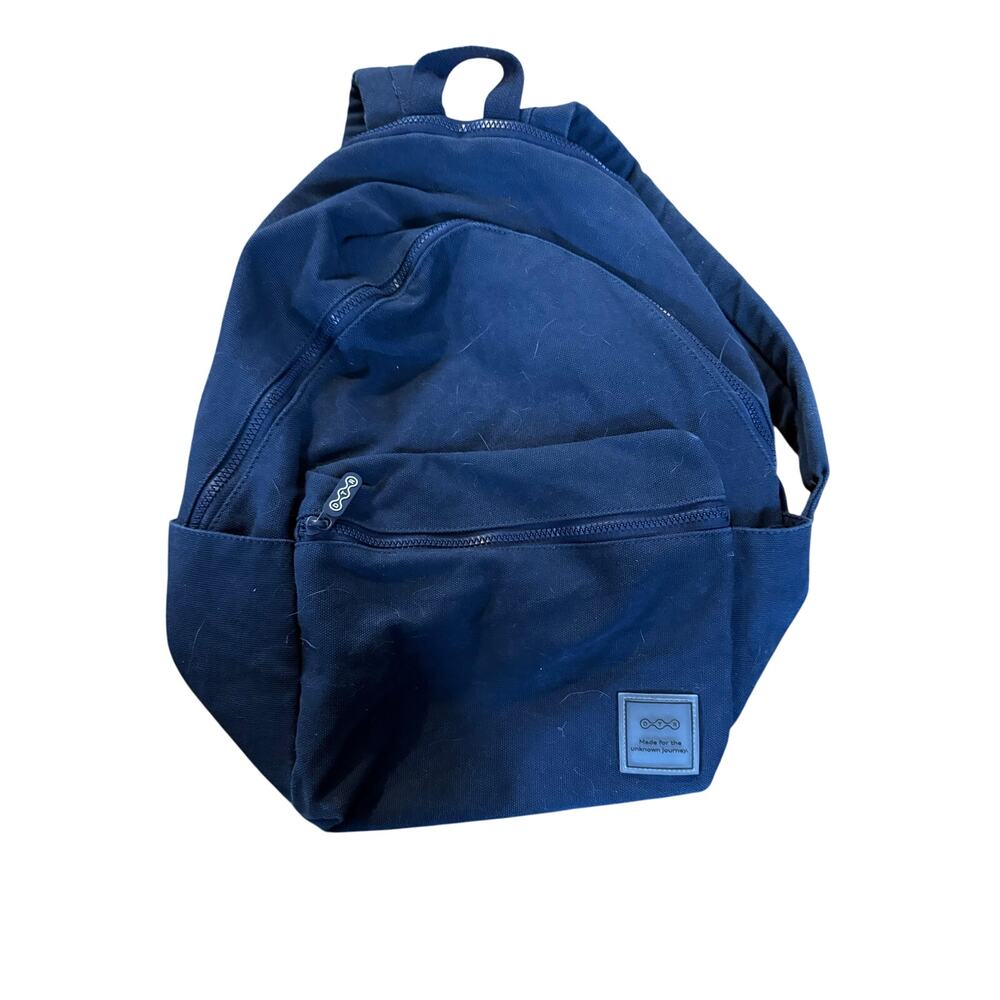 Dare to Roam backpack‎ blue antimicrobial laptop pocket suitcase strap travel